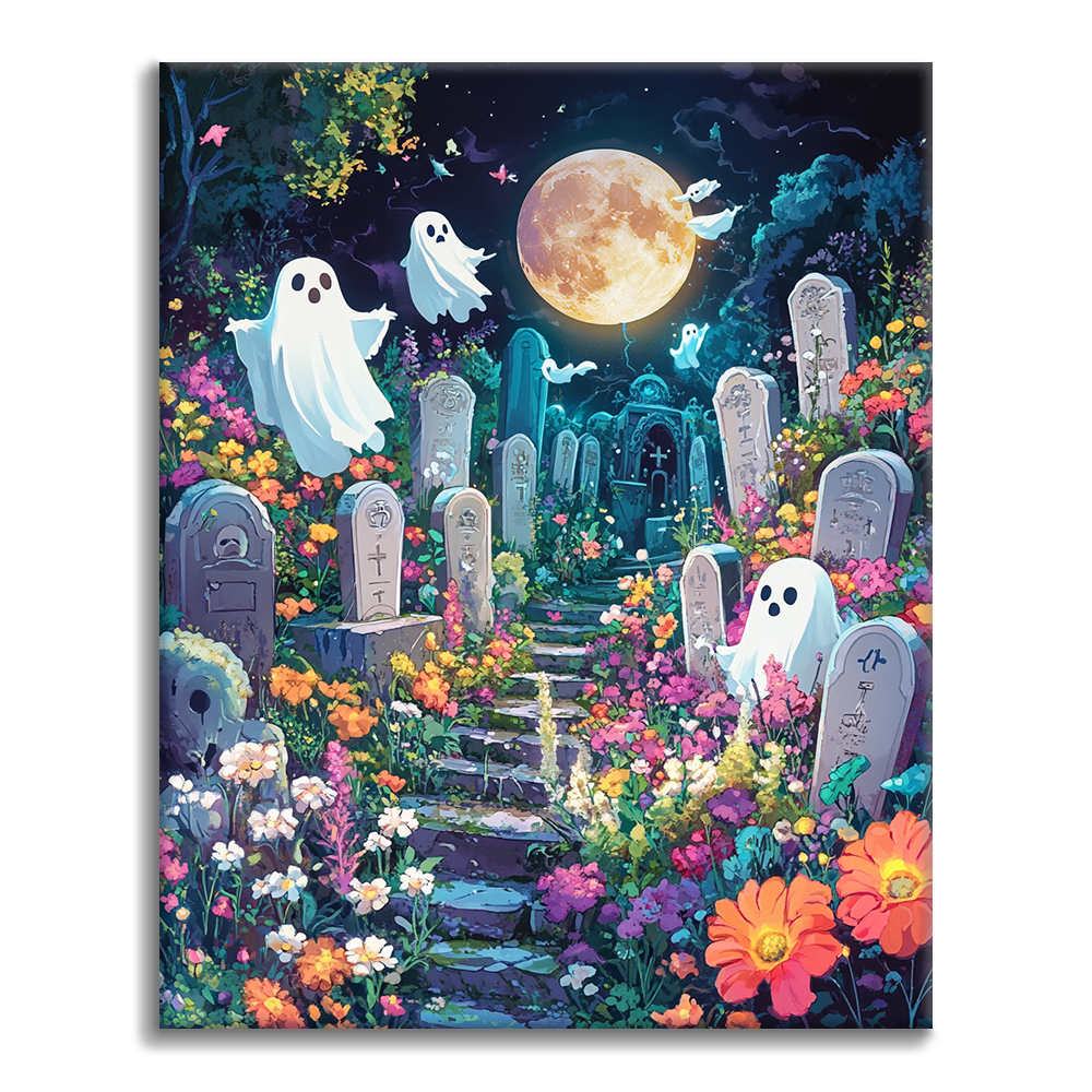 Jardín Fantasma - Pintar por Números