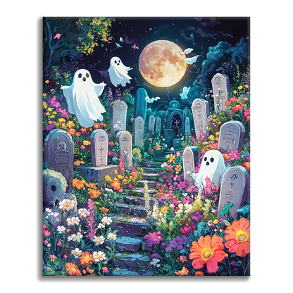 Jardín Fantasma - Pintar por Números