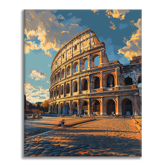 Roma Coliseo - Pintar por Números
