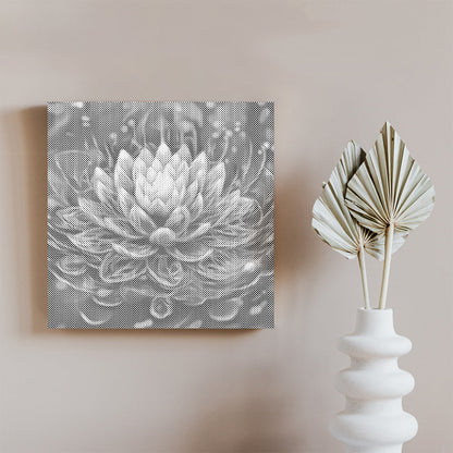 Mystical Lotus Flower - Pintura por puntos