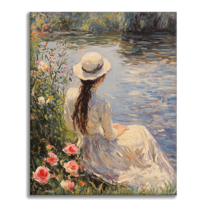 Dama Del Lago - Pintar por Números