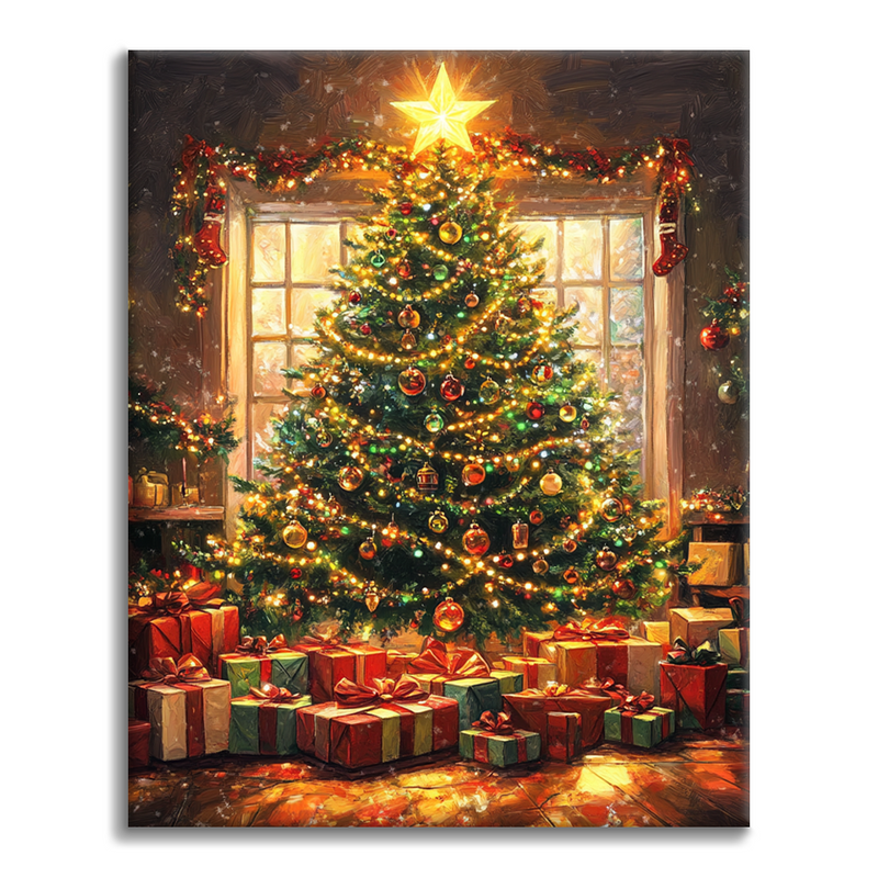 Árbol De Navidad - Pintar por Números
