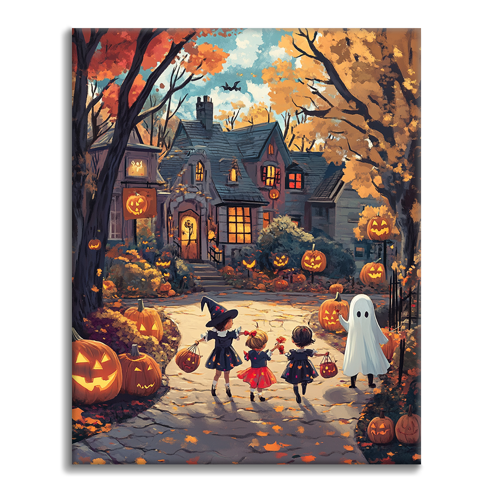 Delicia De Halloween - Pintar por Números