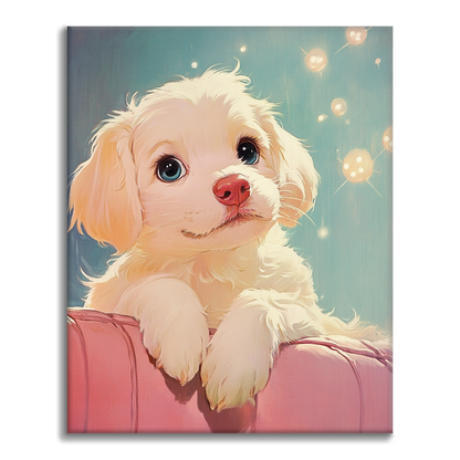 Momentos Caninos Acogedores - Pintar por Números