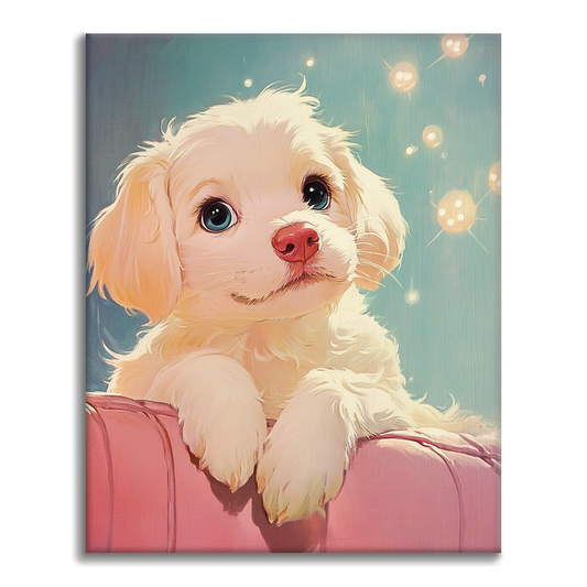 Momentos Caninos Acogedores - Pintar por Números