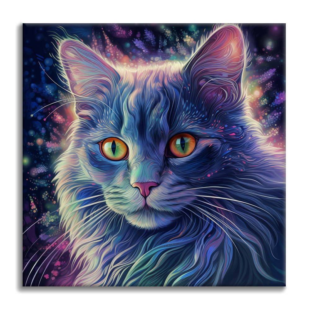Gatito Mágico - Pintar por Números
