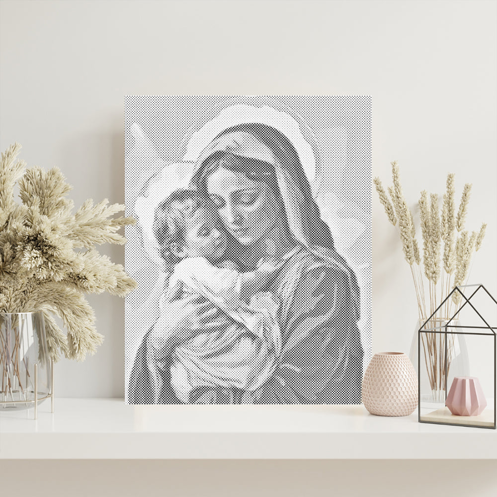 Holy Embrace - Pintura por puntos