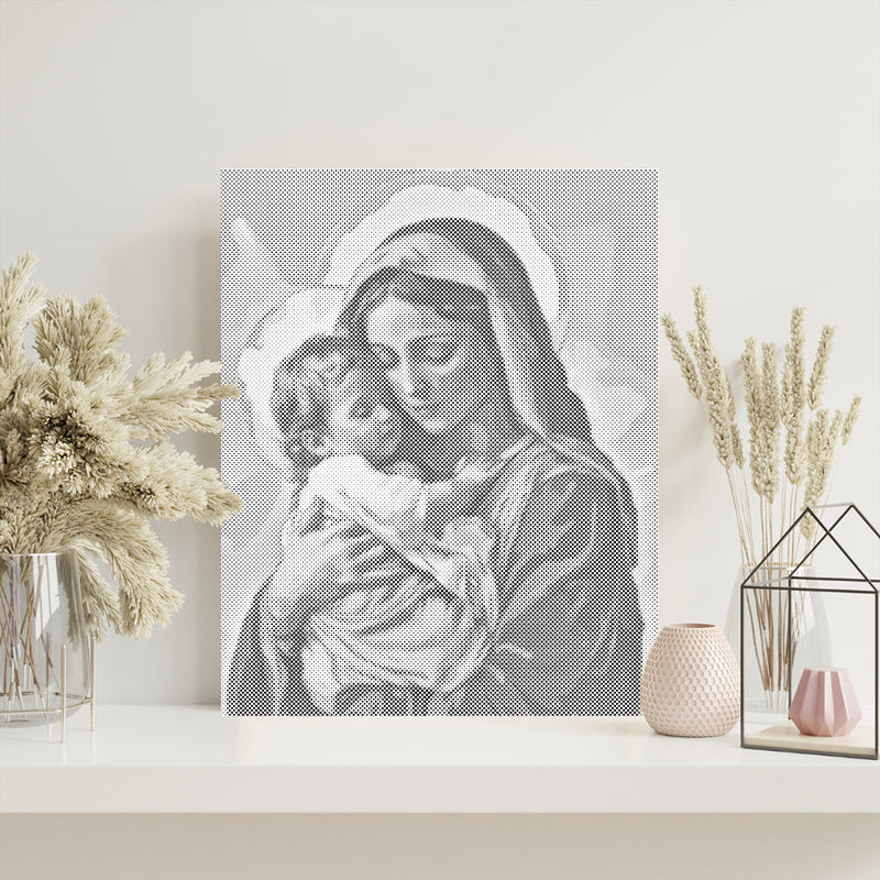 Holy Embrace - Pintura por puntos
