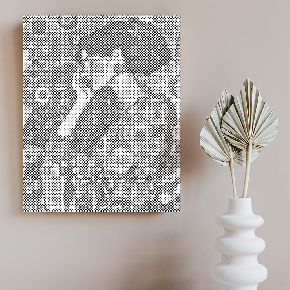 Vintage Woman - Pintura por puntos