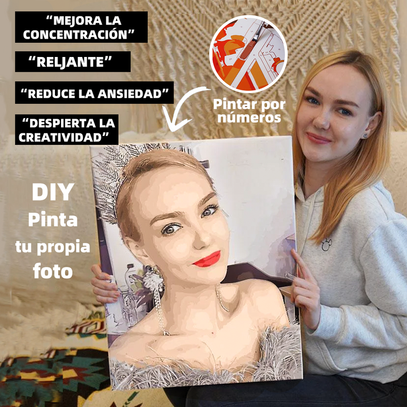 Pinta tu propia foto - Pintar por números