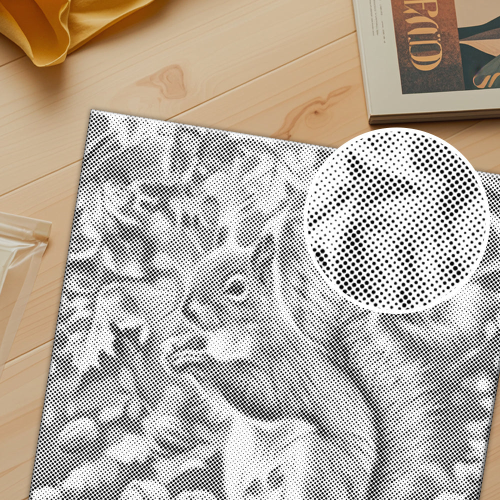 Squirrel In Autumn Leaves - Pintura por puntos