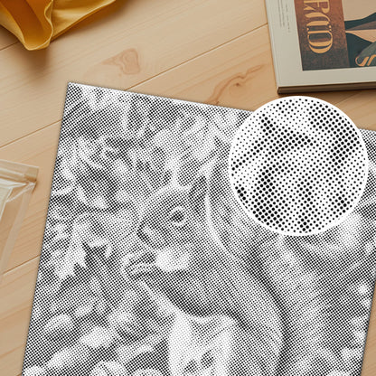 Squirrel In Autumn Leaves - Pintura por puntos
