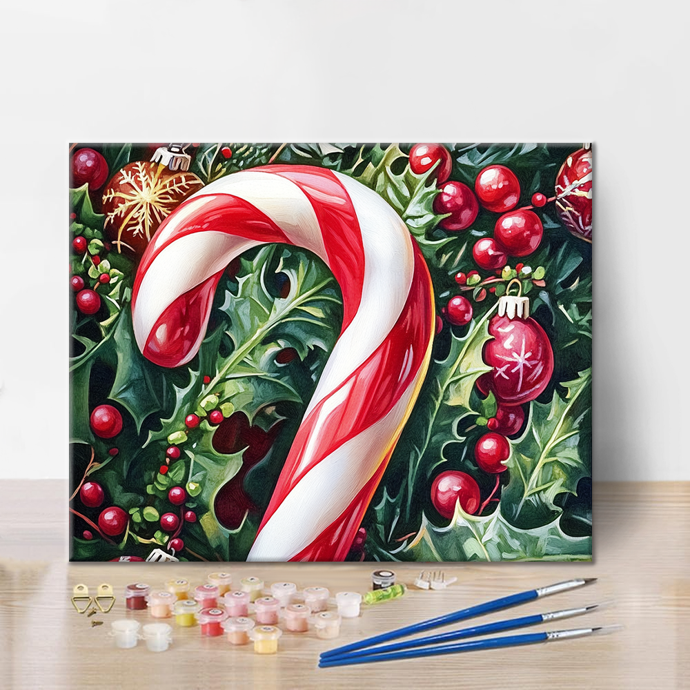 Dulces Navideños - Pintar por Números