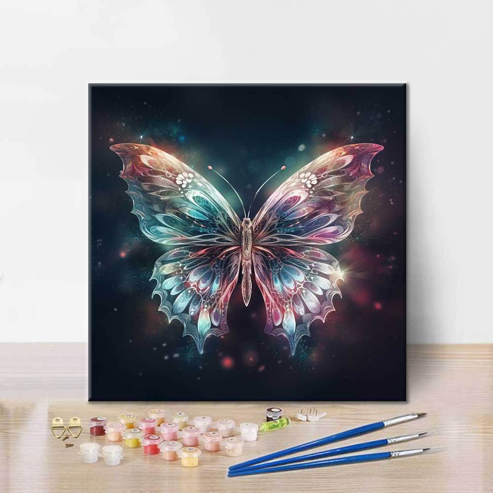 Mariposa Fantasma - Pintar por Números