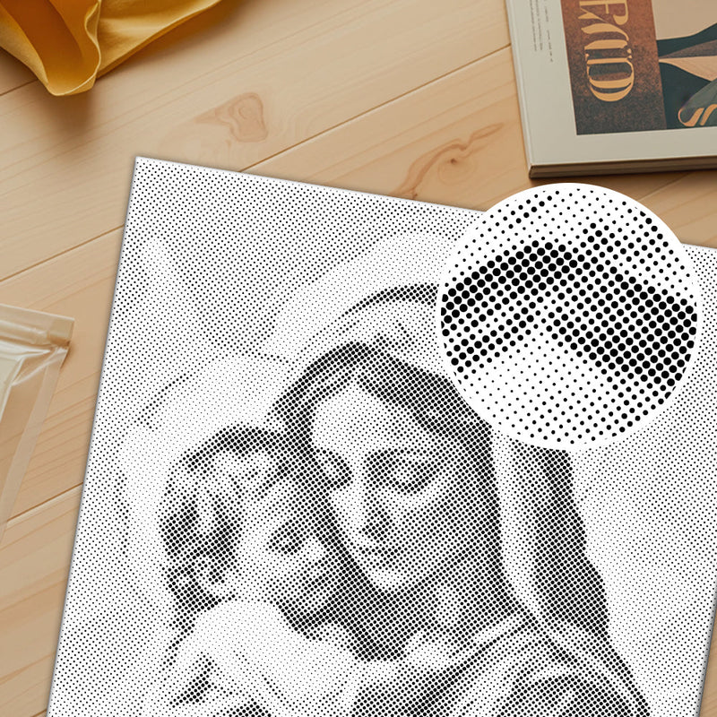 Holy Embrace - Pintura por puntos