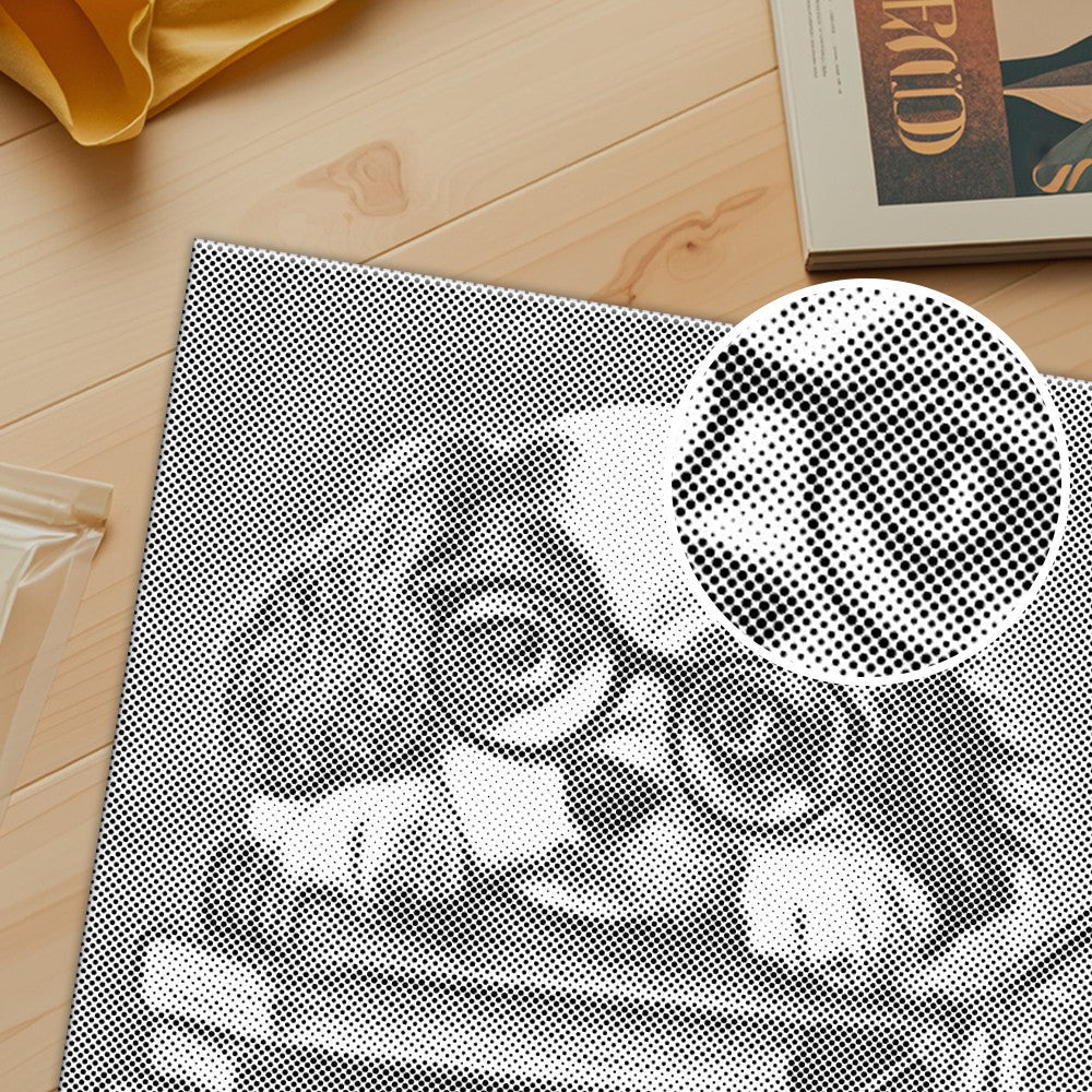 Bookish Puppy Charm - Pintura por puntos