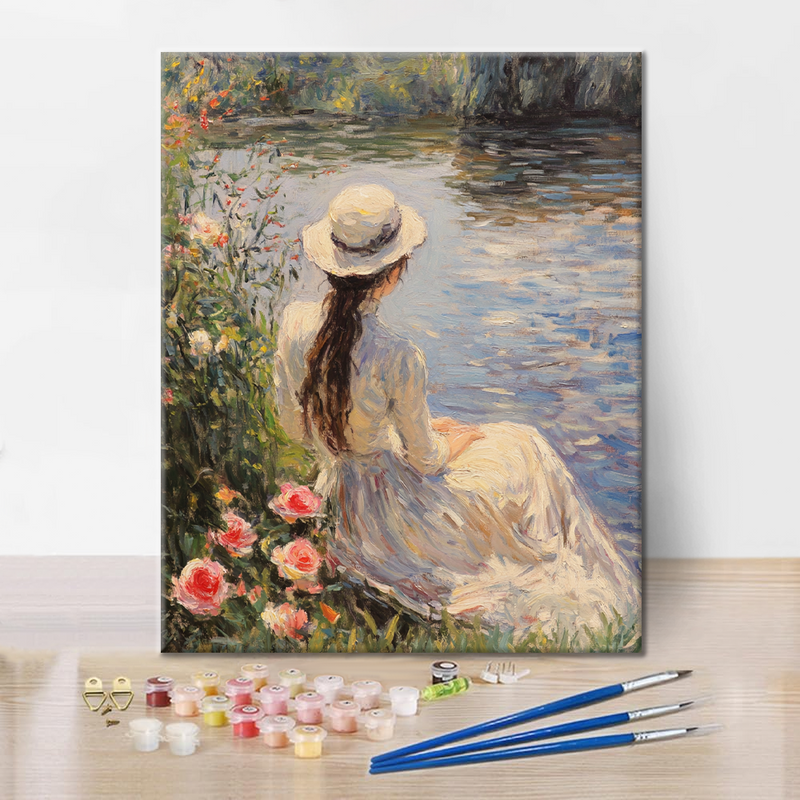 Dama Del Lago - Pintar por Números