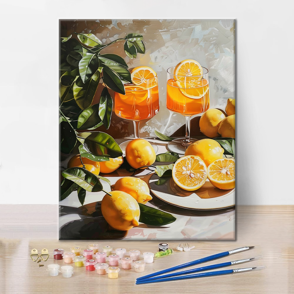 Bebida de Verano - Pintar por Números