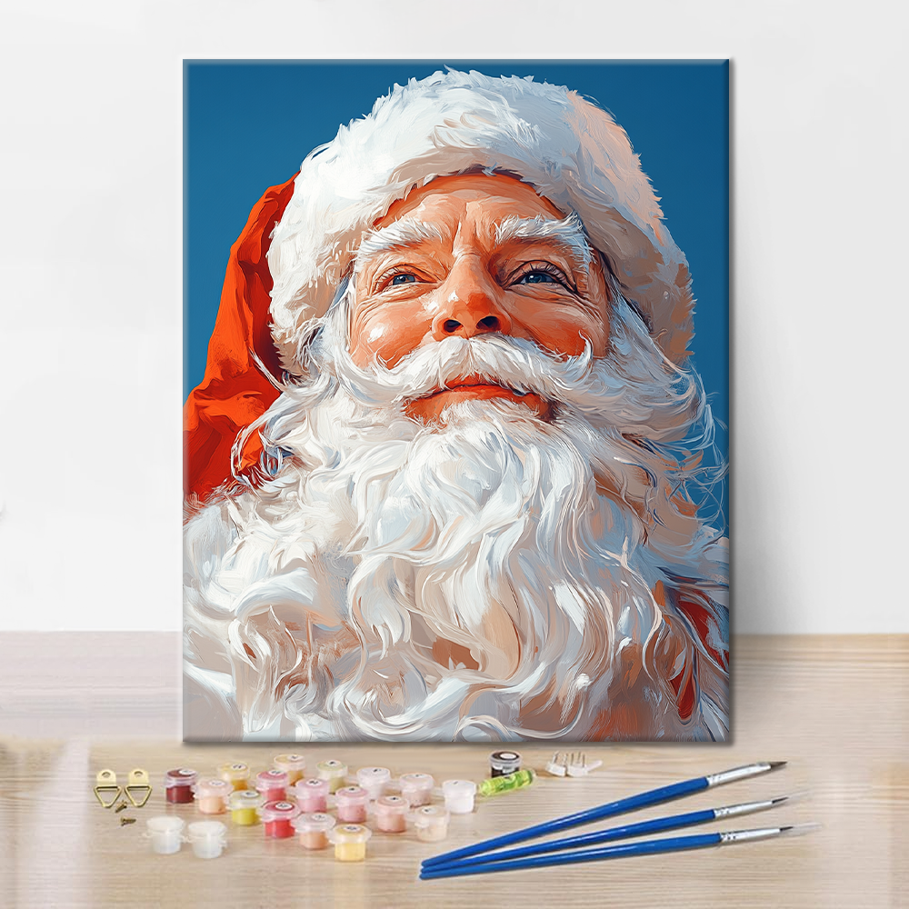 El Amable Papá Noel - Pintar por Números