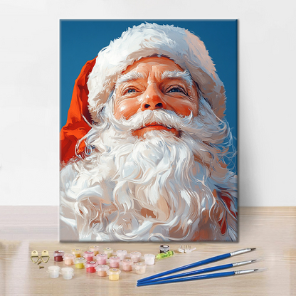 El Amable Papá Noel - Pintar por Números