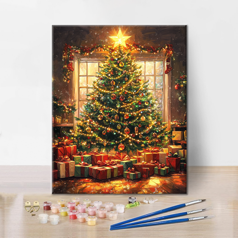Árbol De Navidad - Pintar por Números
