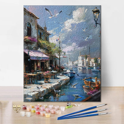 Esquina Frente Al Mar - Pintar por Números