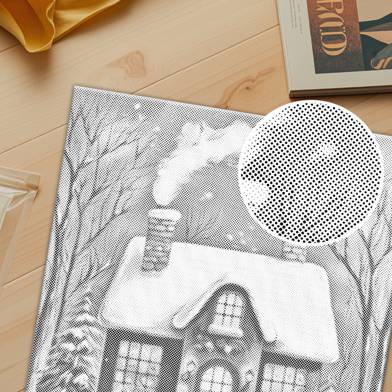 The Christmas House - Pintura por puntos