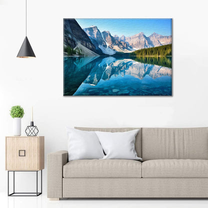 Lago De Montaña - Pintar por Números