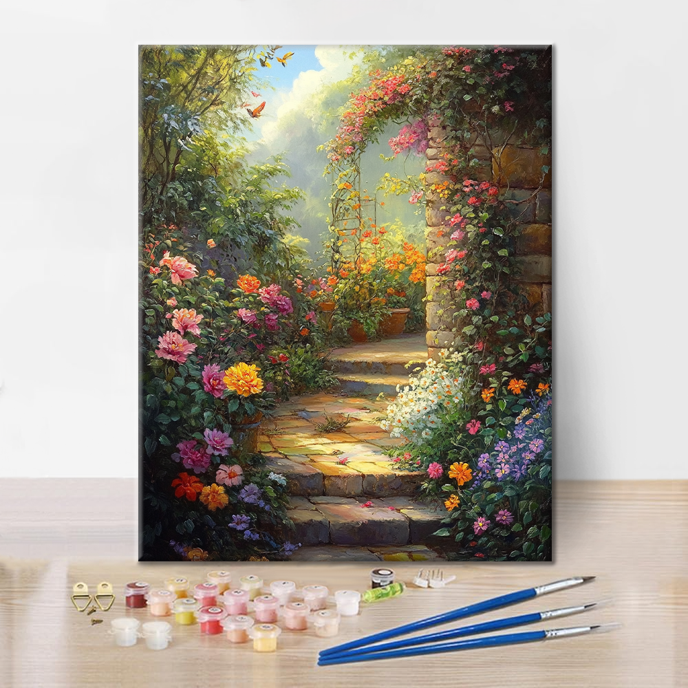 Jardín De Primavera - Pintar por Números