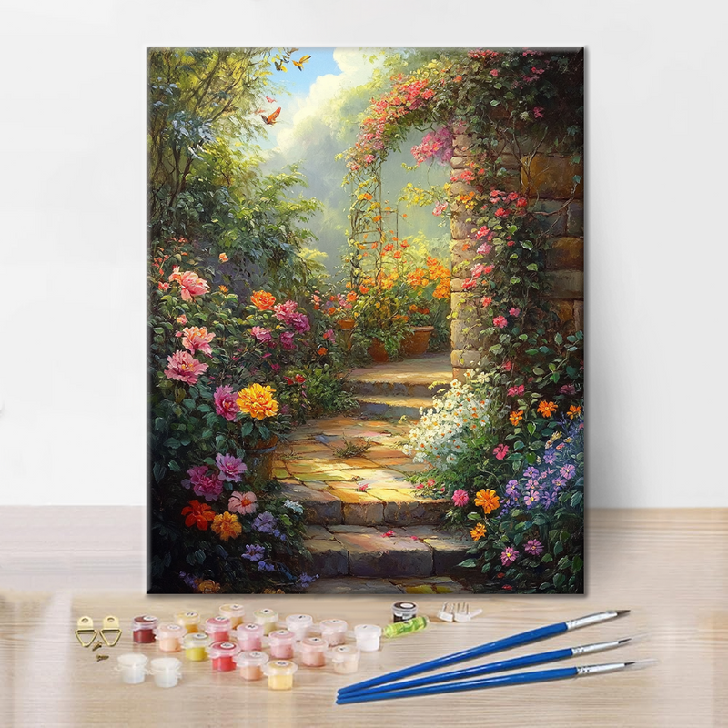 Jardín De Primavera - Pintar por Números