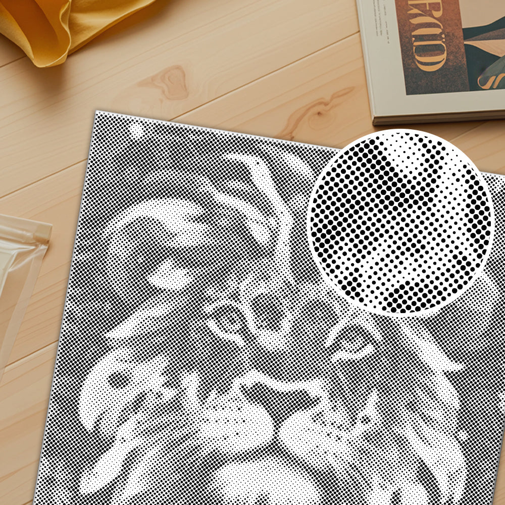 Lion with a Brave Heart - Pintura por puntos