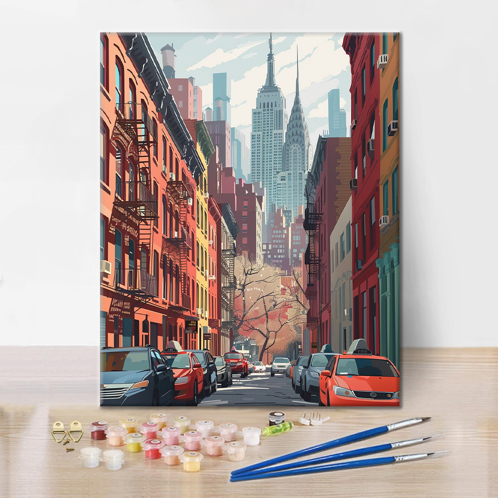 Nueva York - Pintar por Números