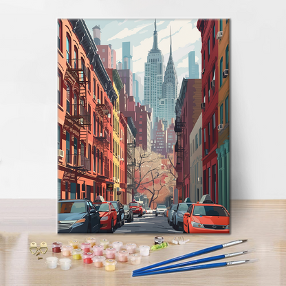 Nueva York - Pintar por Números