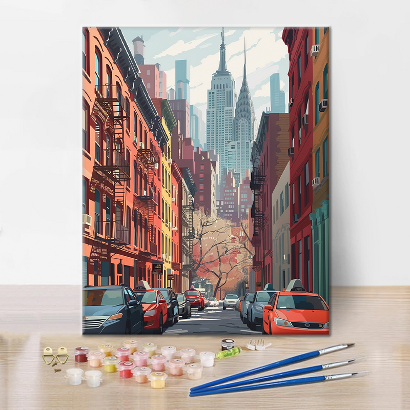 Nueva York - Pintar por Números