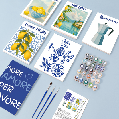 Encanto Italiano – Pintar por números