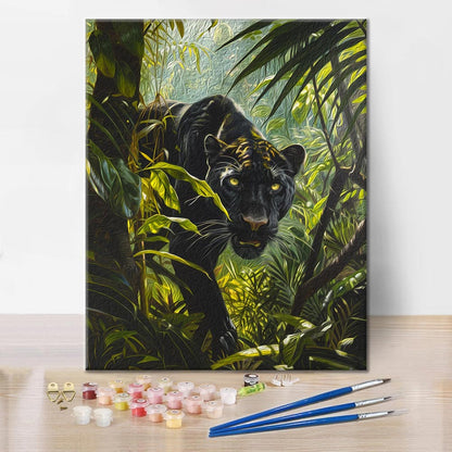 Pantera Negra - Pintar por Números
