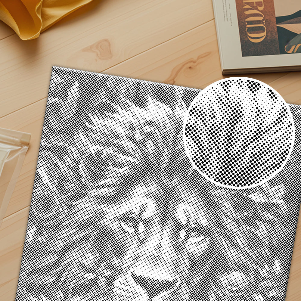 Foliage and Lion's Fury - Pintura por puntos