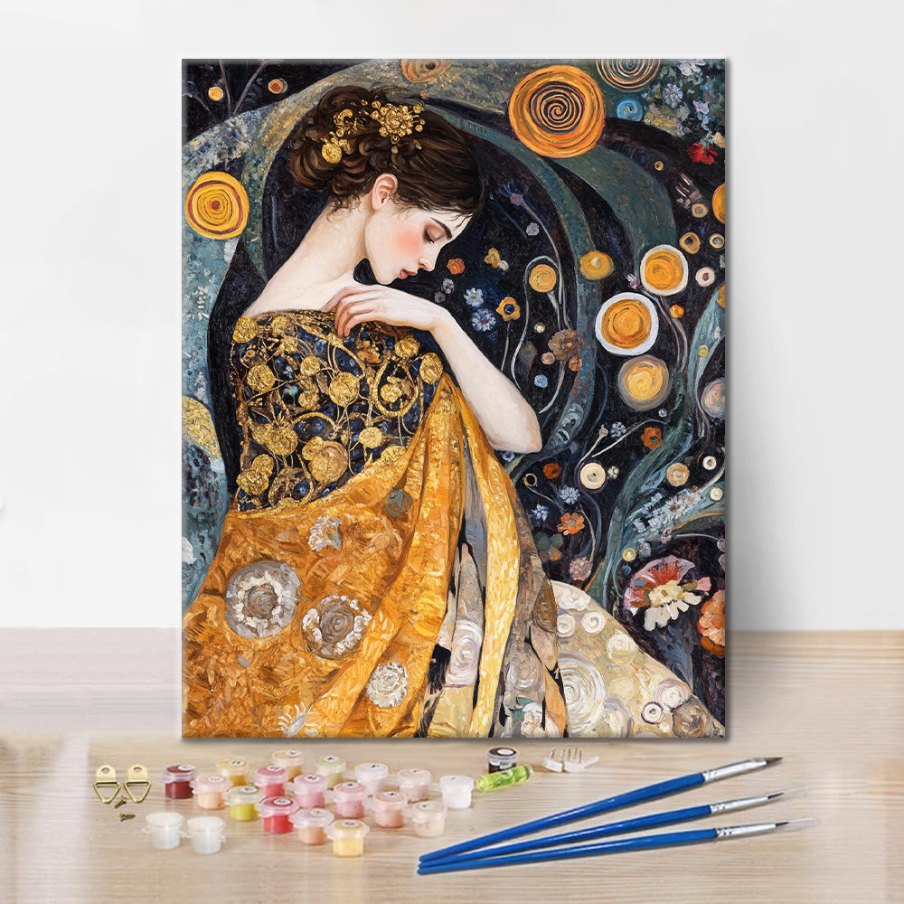 Mujer Elegante - Pintar por Números