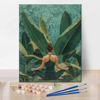 Yogi En El Jardín - Pintar por Números
