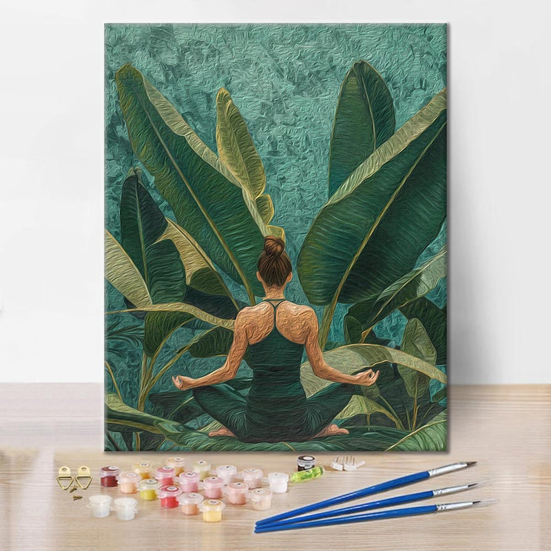 Yogi En El Jardín - Pintar por Números