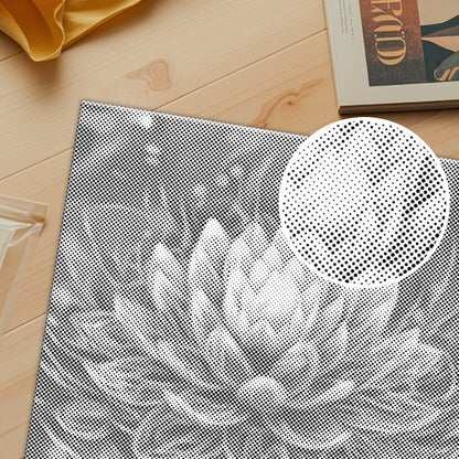 Mystical Lotus Flower - Pintura por puntos