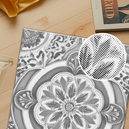 Golden Green Mandala - Pintura por puntos