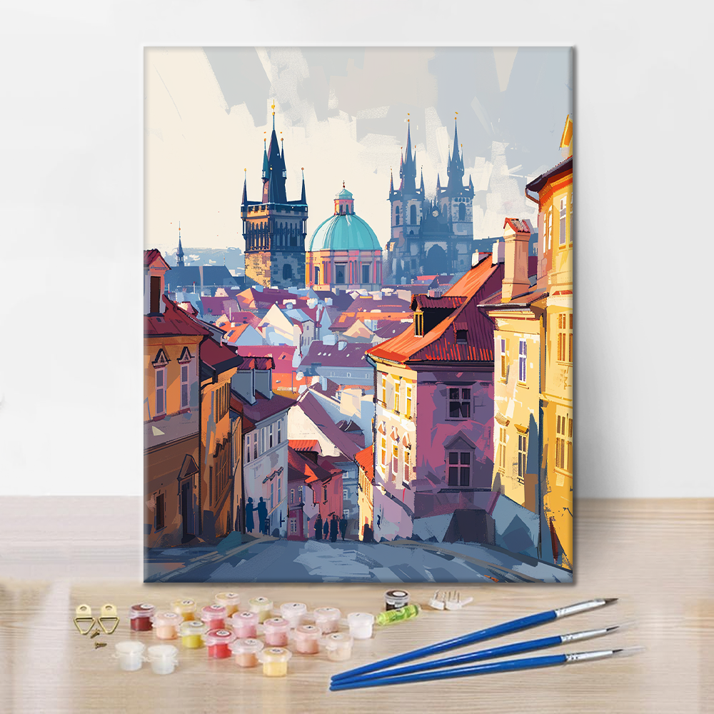 Praga - Pintar por Números
