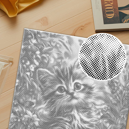 Garden Kitten - Pintura por puntos