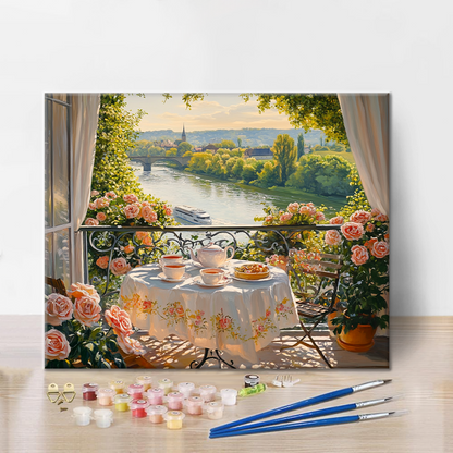 Té de la Tarde - Pintar por Números