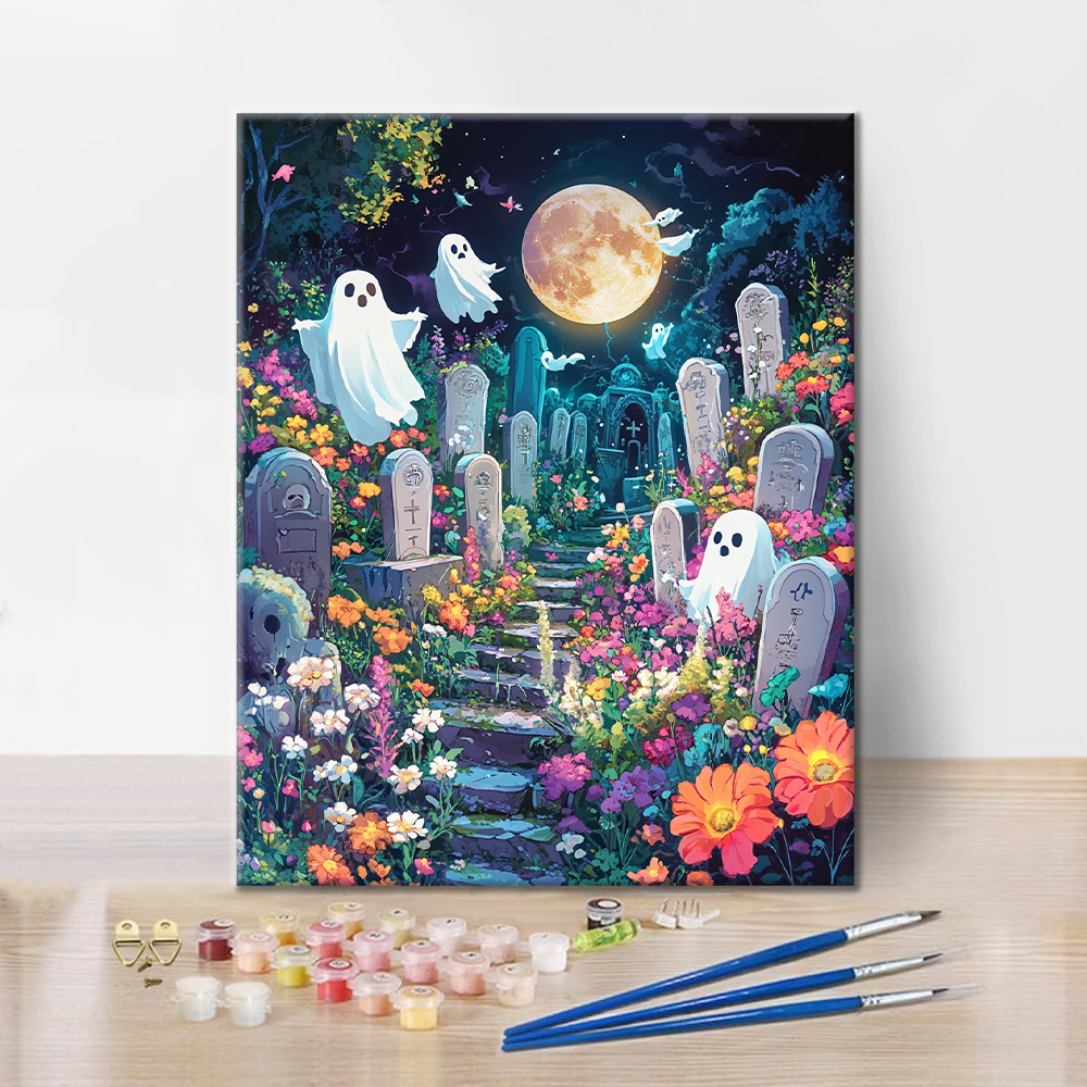 Jardín Fantasma - Pintar por Números