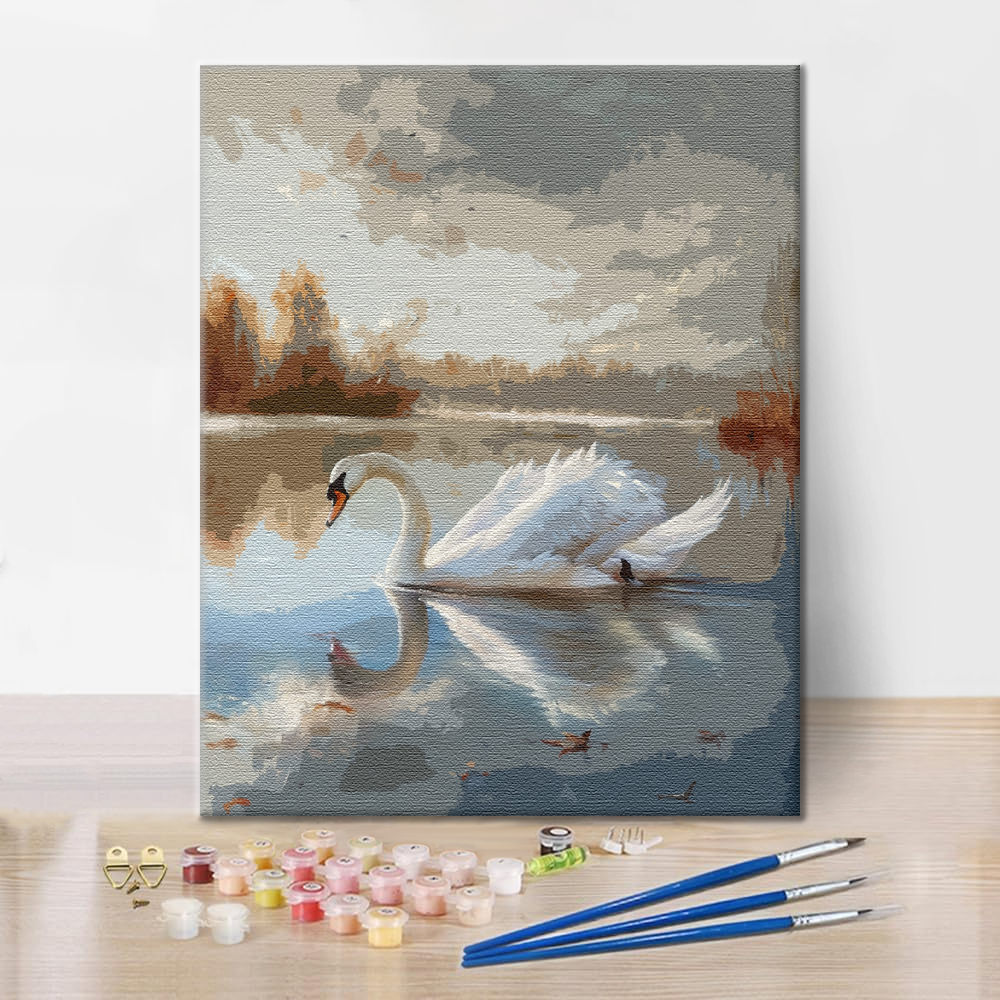 Cisne - Pintar por Números