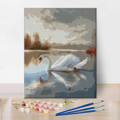 Cisne - Pintar por Números
