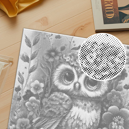 Soft and Cute Baby Owl - Pintura por puntos