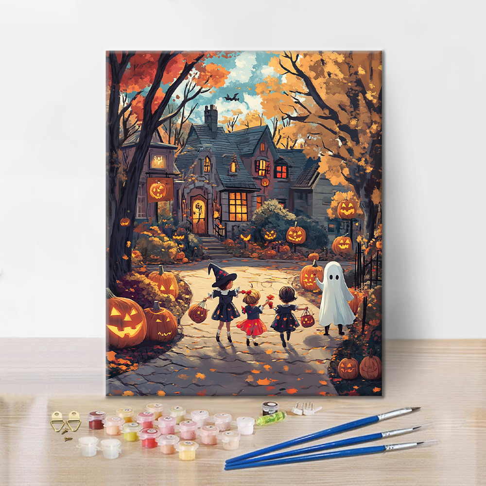 Delicia De Halloween - Pintar por Números